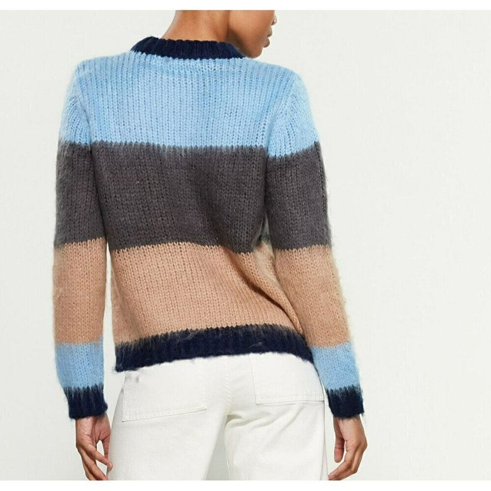 NWT RD Style Cozy Soft Ribbed Knit Striped Sweater - Picture 2 of 6